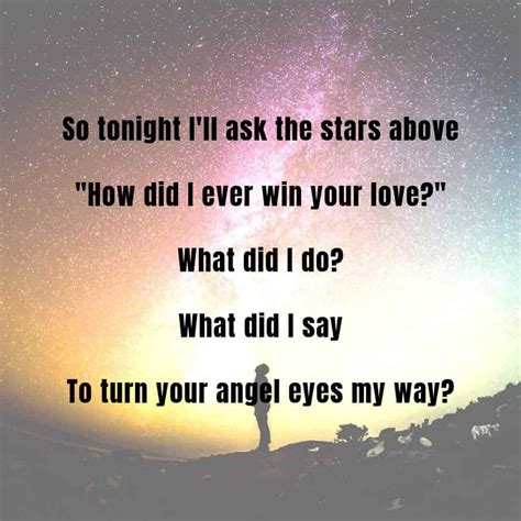 in my love lyrics|love songs with deep meaning.